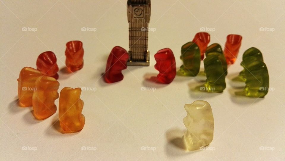 rubber bears travel to london