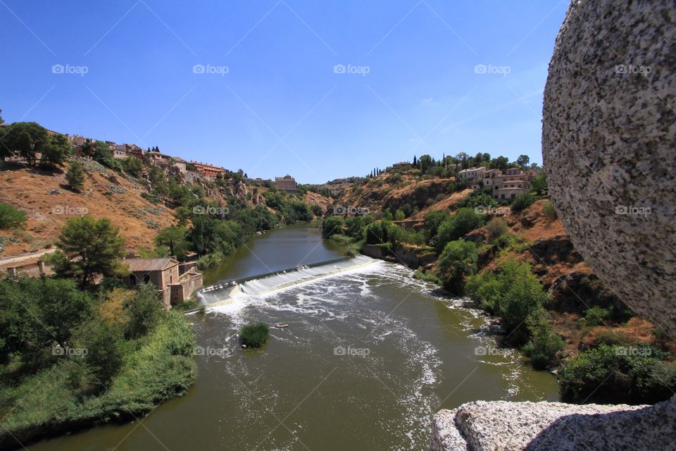 Toledo River Spain 