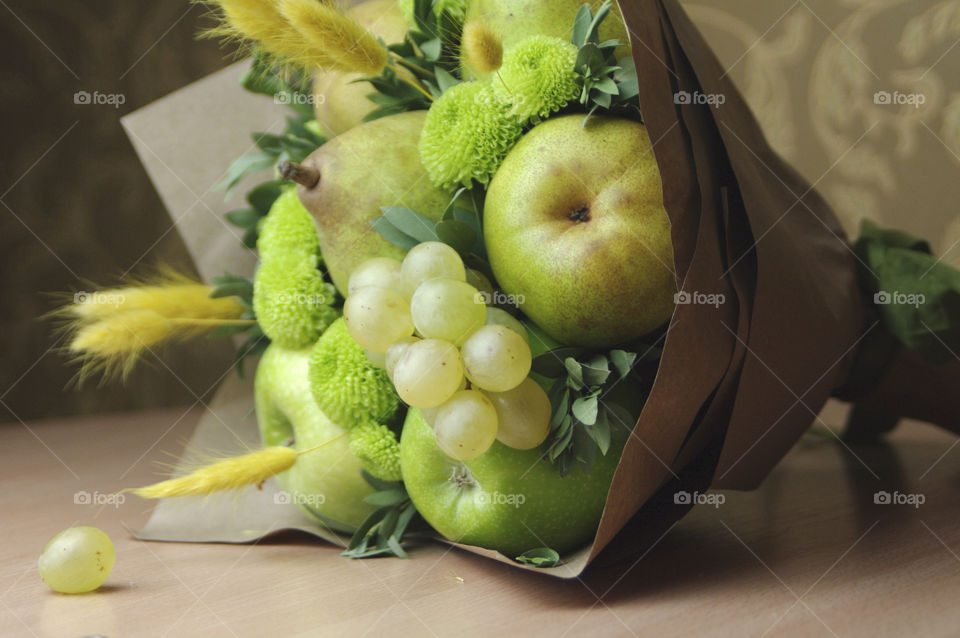 decoration. bouquet of fruit