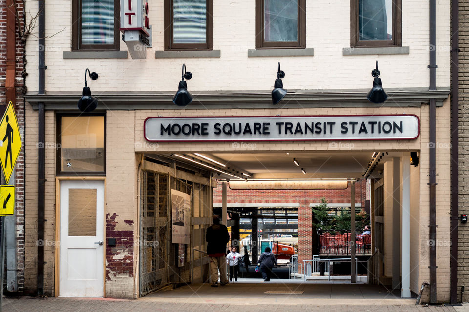 Moore Square Transit Station