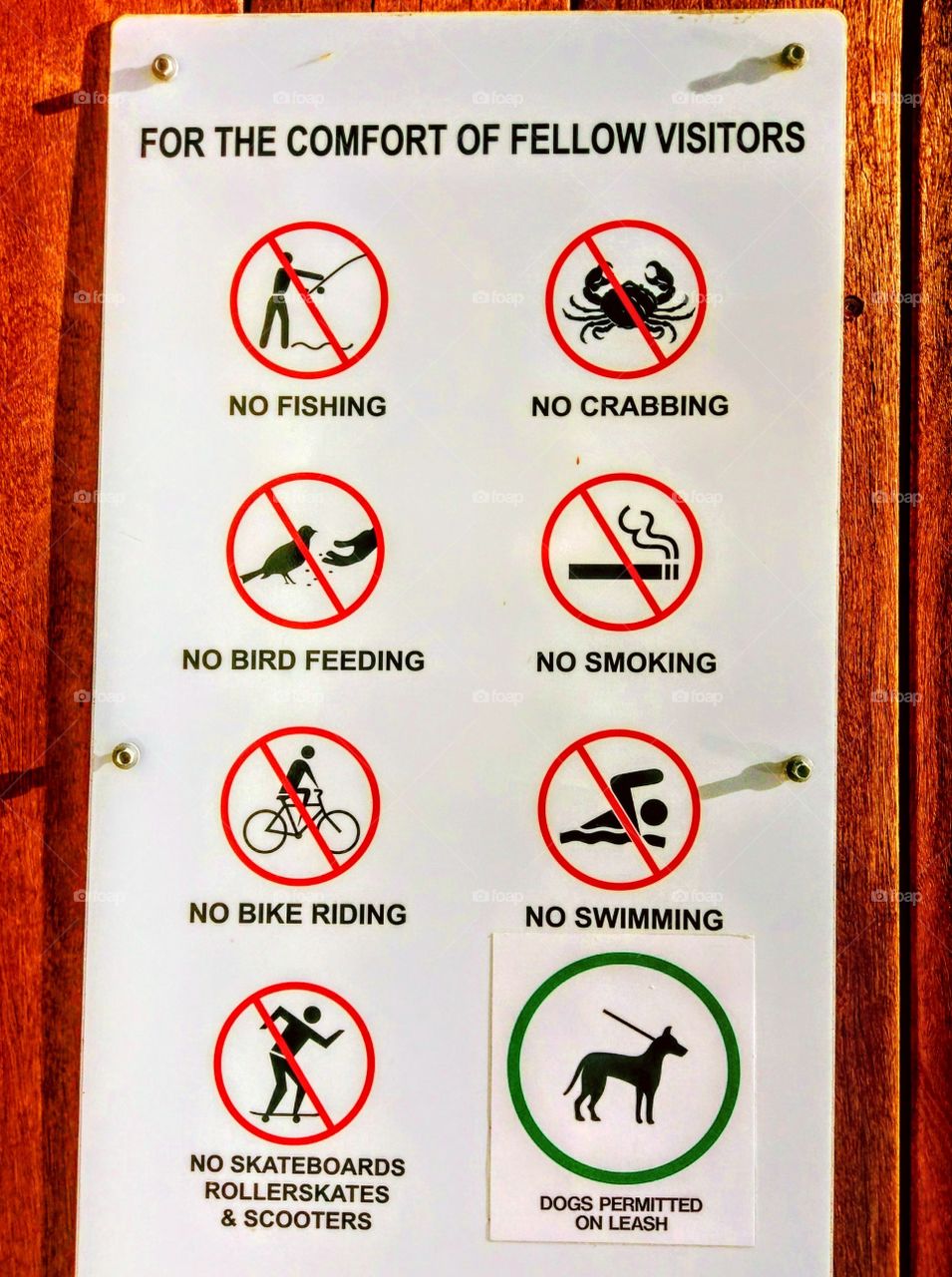 Conform to the Rules!