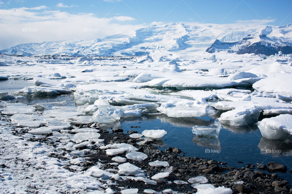 Jokulsarlon lake