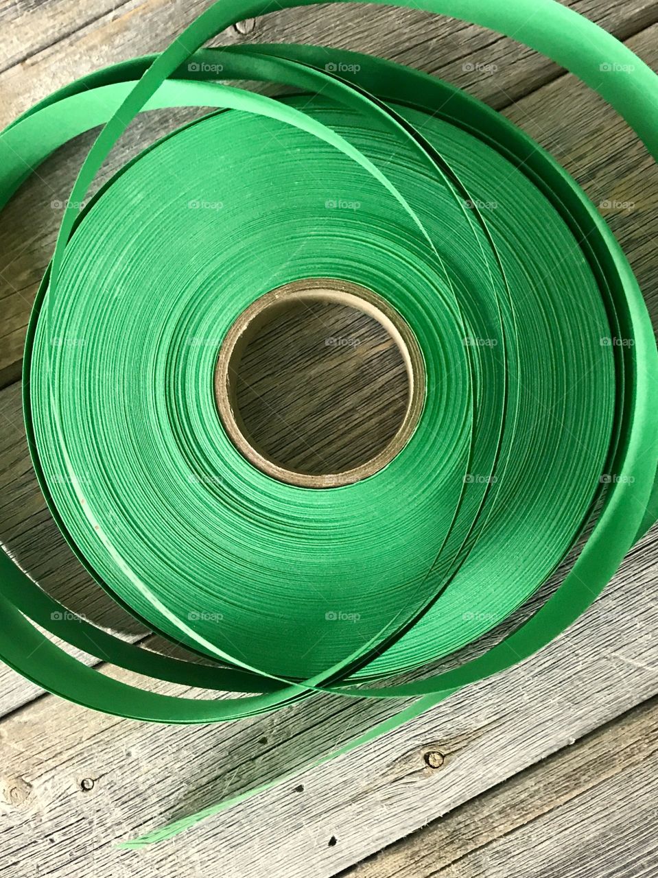 Green Paper Roll