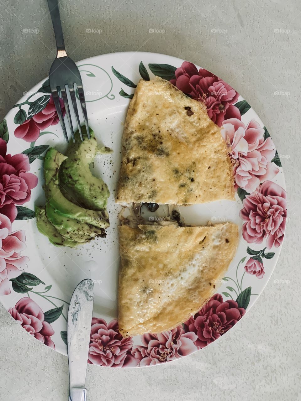 Omelette breakfast 🍳