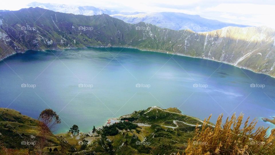 Quilotoa lake
