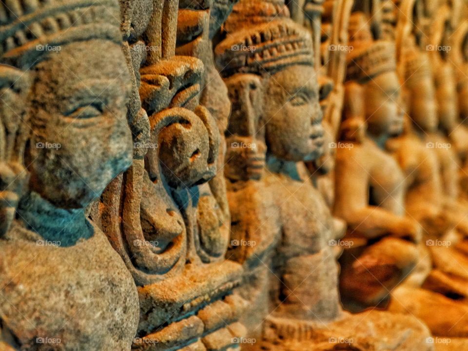 Cambodia Temple Sculpture
