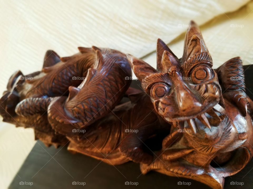 wood dragon