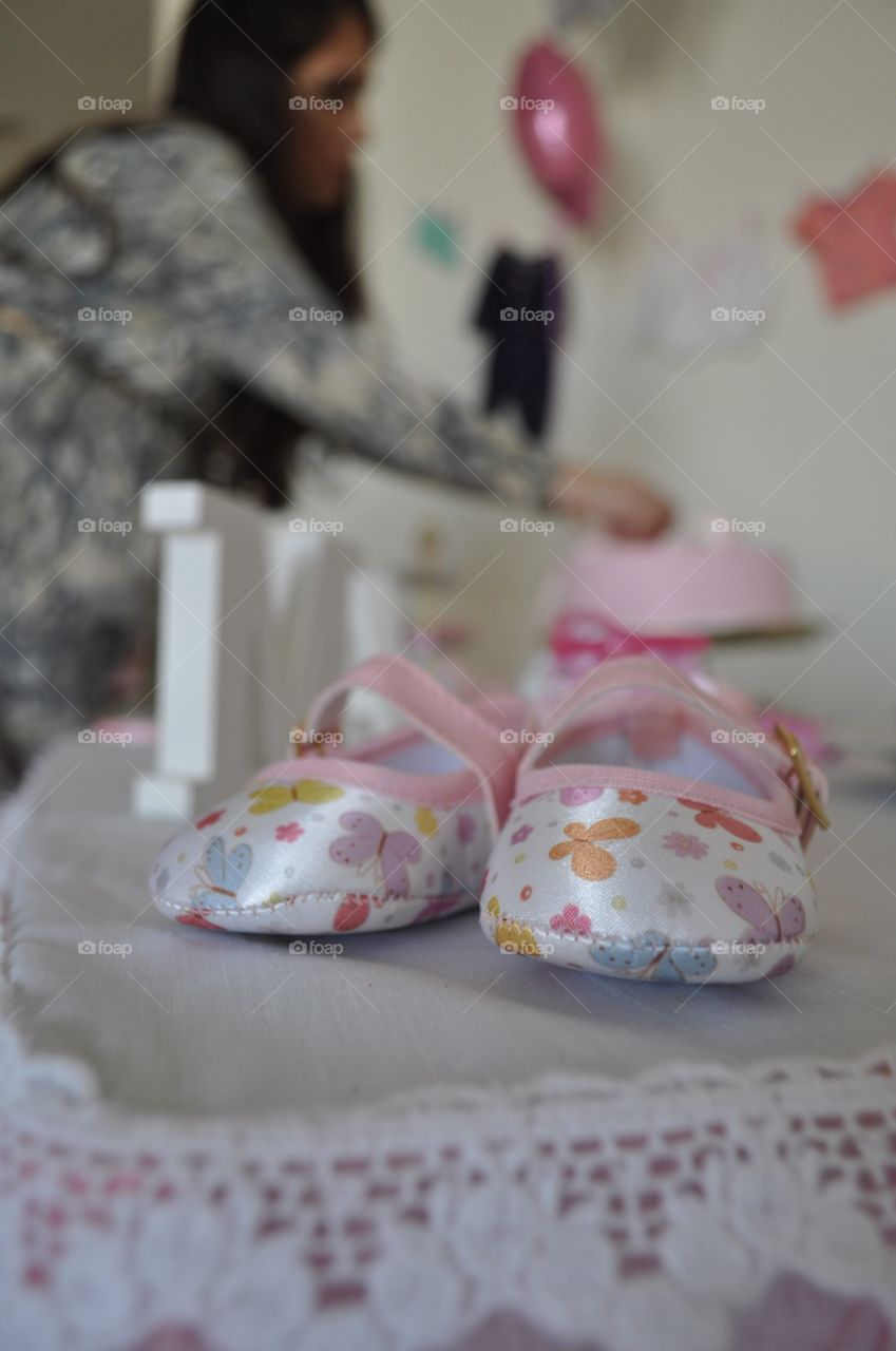Expecting a baby girl, baby girl shoes 