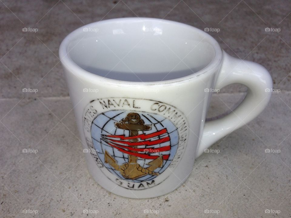 Dad's navy cup