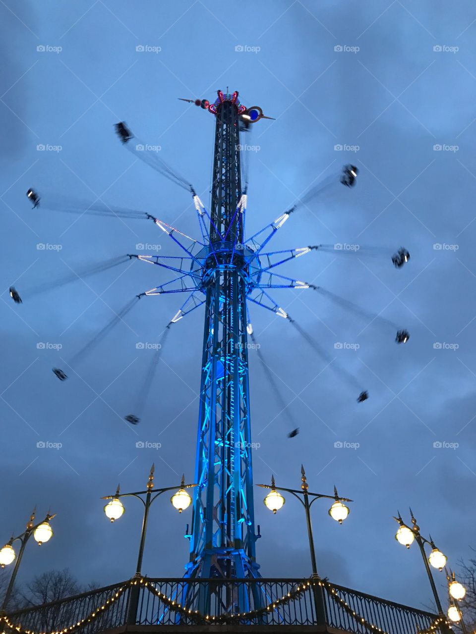 Amusement park, Copenhagen, Denmark. 