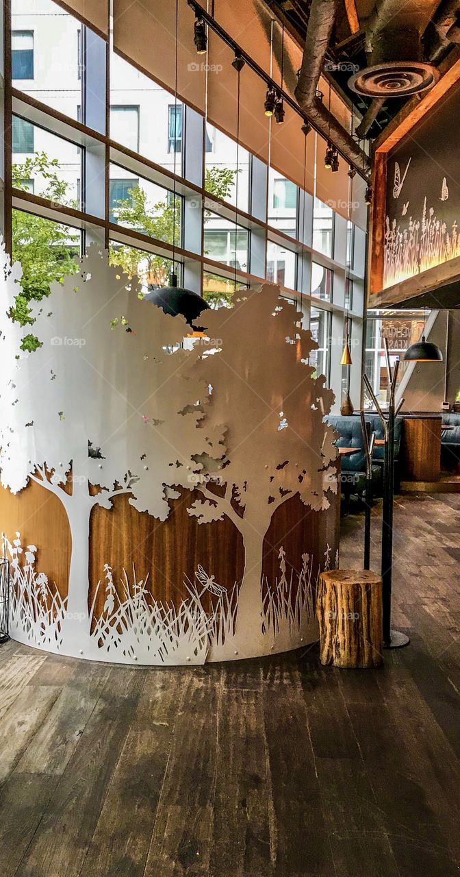 Whimsical restaurant 