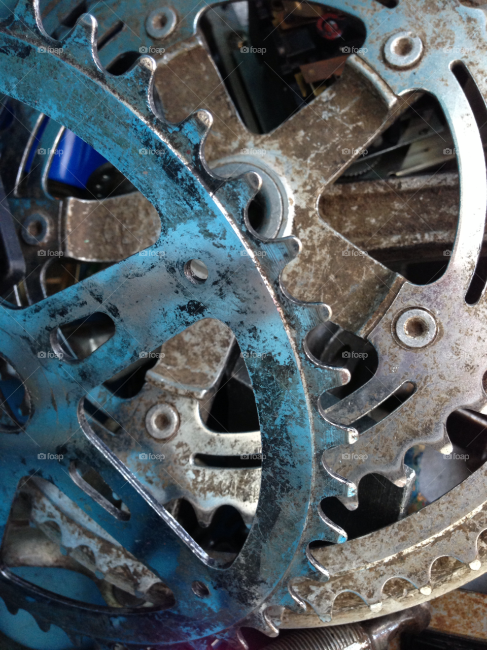 abstract gears machinery mechanical by null_device