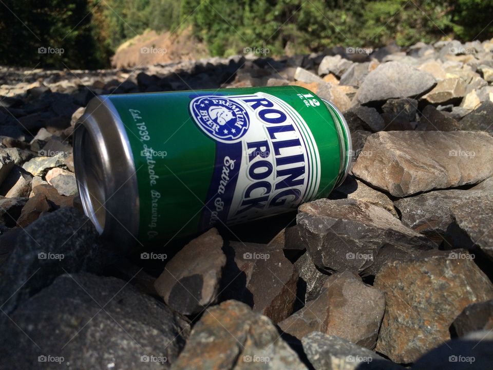Abandoned Beer Can