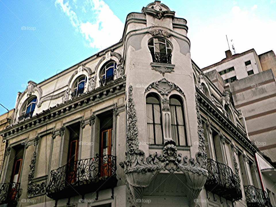beautiful old building. Bahia Blanca . Argentina