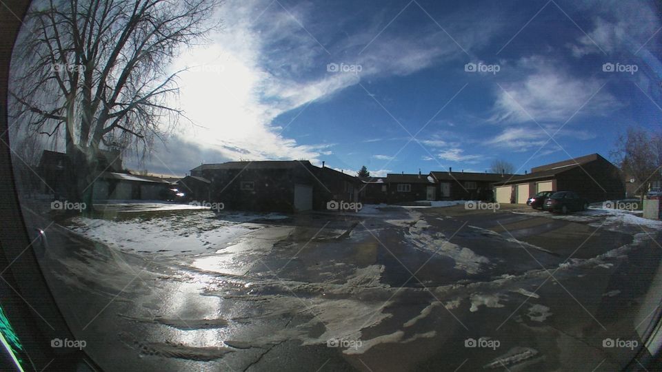 Snow, Winter, No Person, Water, Ice