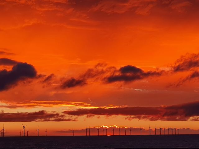 Red sky sunset 2