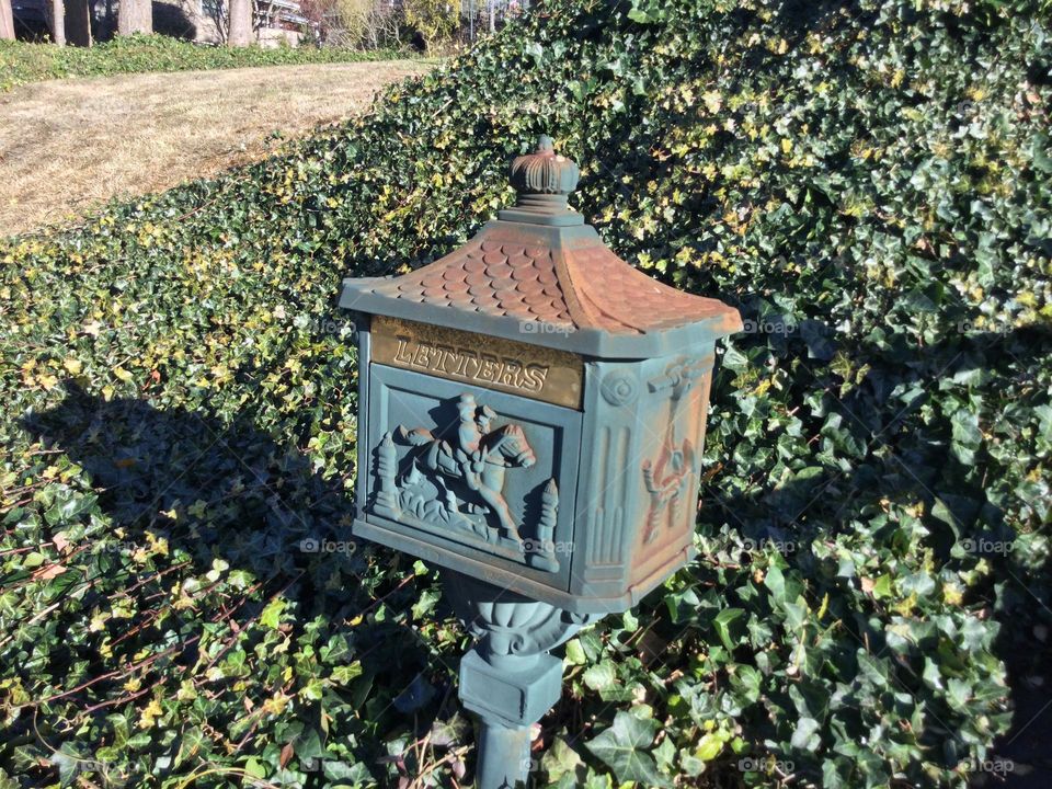 An Old Antique Mailbox