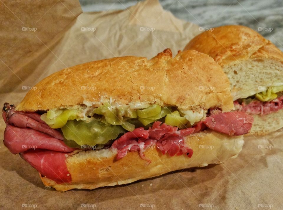 Pastrami Sandwich
