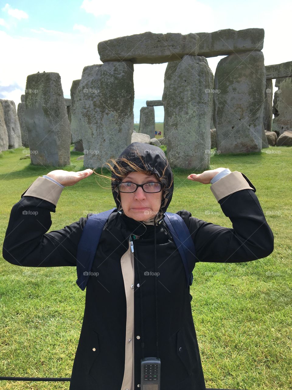 Holding up Stonehenge 