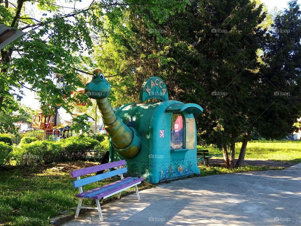 детский парк.