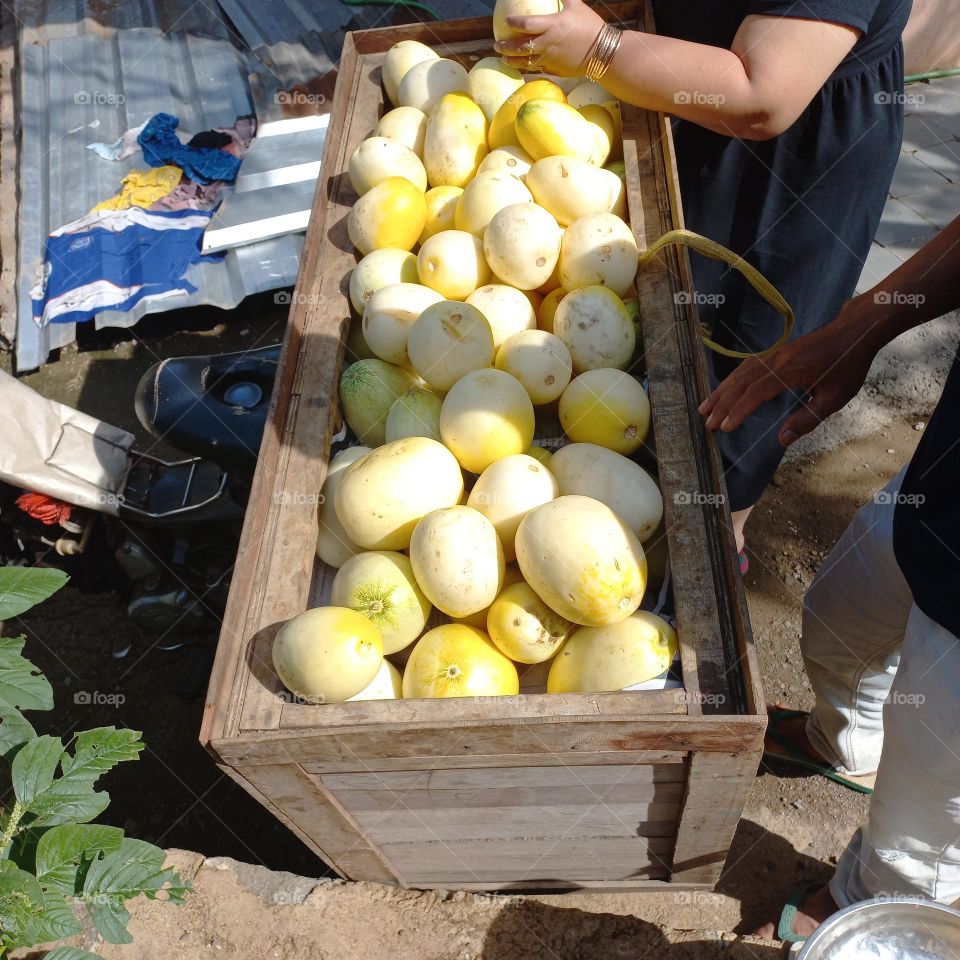 Cucumber is the main ingredient for mixed ice when breaking the fast