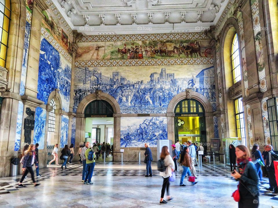 Sao Bento train station Porto