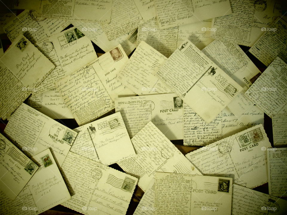 Old post cards 