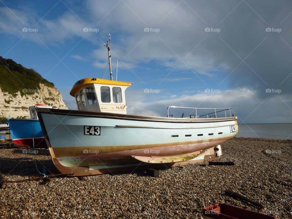 Boat on the beach