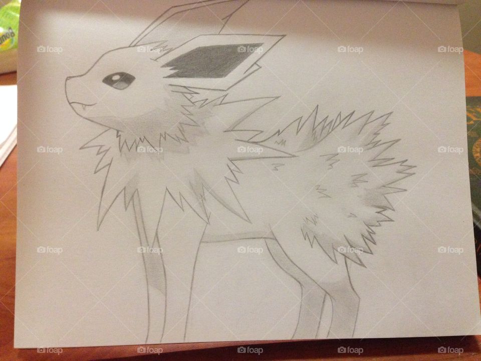 Jolteon drawing by stephssbeauty (Pokemon)