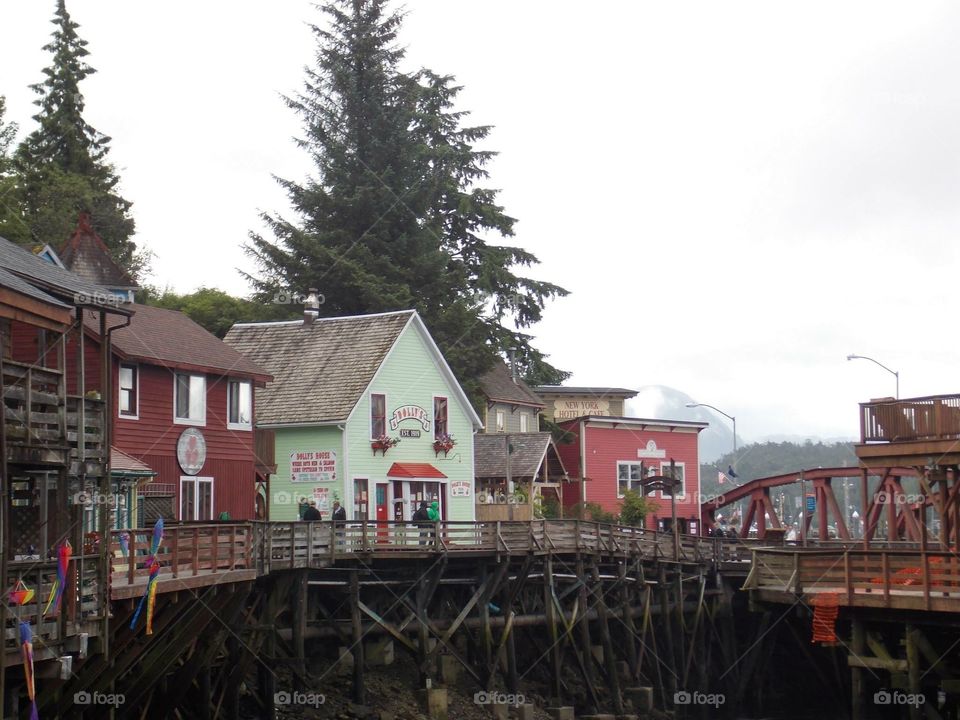 Ketchikan Alaska old town