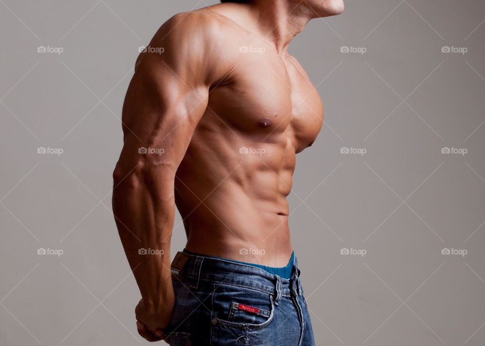 jeans arm torso abs by ohayman