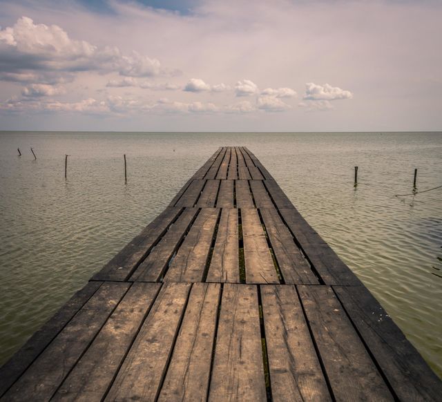 Wooden bridge