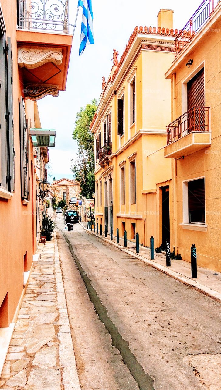 Athens plaka old town