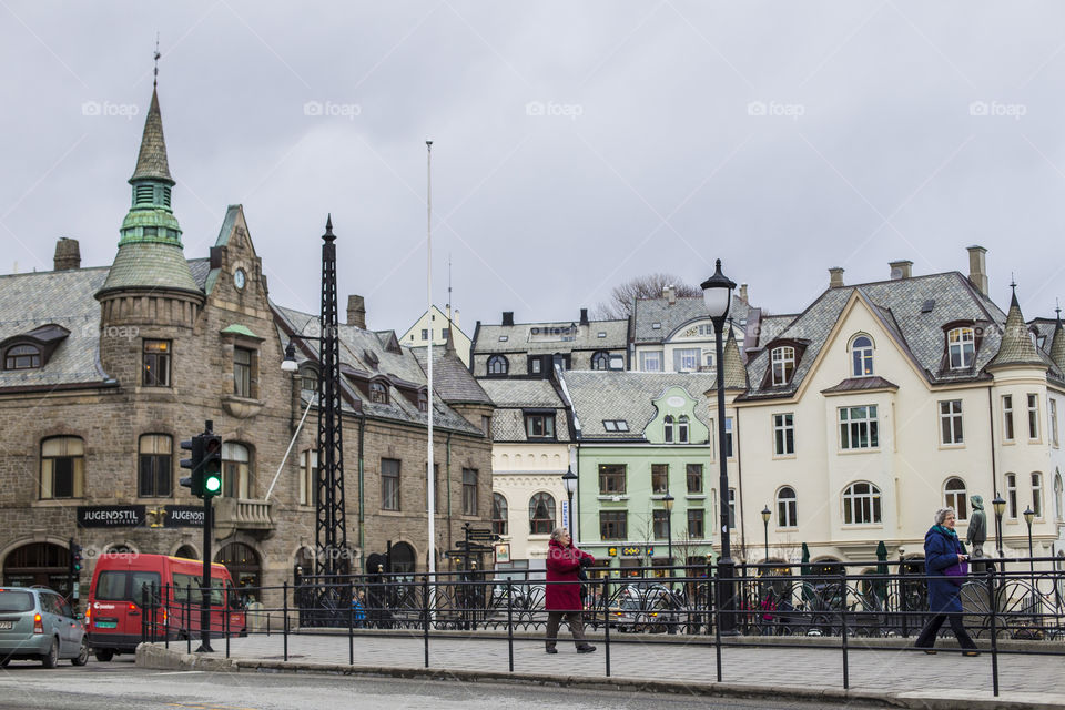 Alesund city center