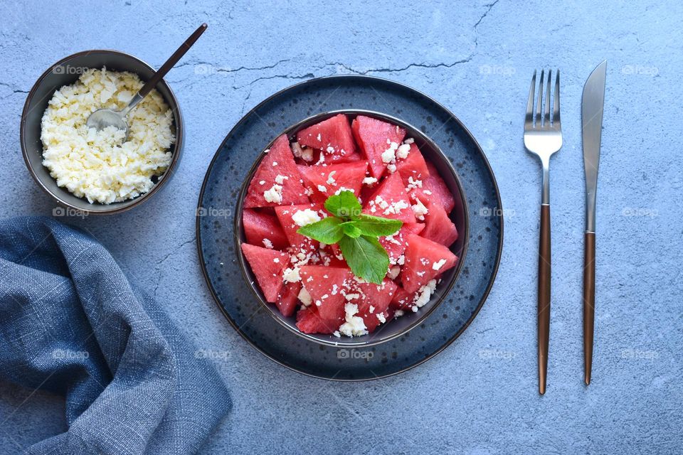 Watermelon salad 