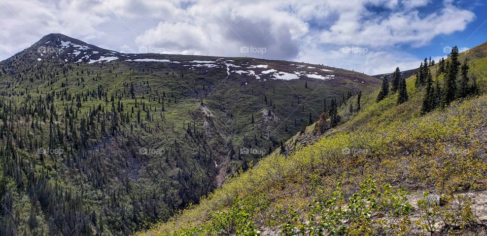 Storms coming over ridges