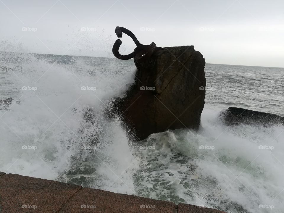 The comb of the wind from San Sebastian