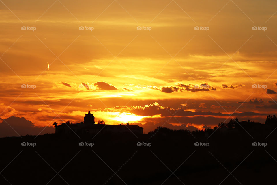 Sunset in El Paso