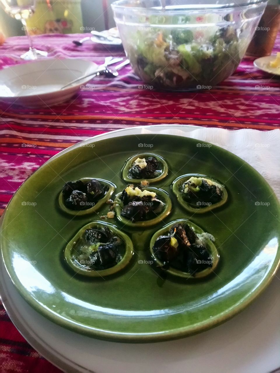 Garlic snails this is delicious