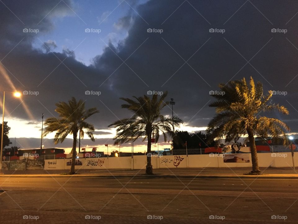 Bahrain evening