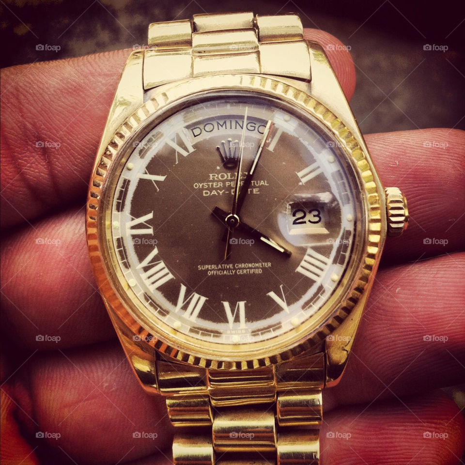 gold watch rolex thegoodlife by pochox