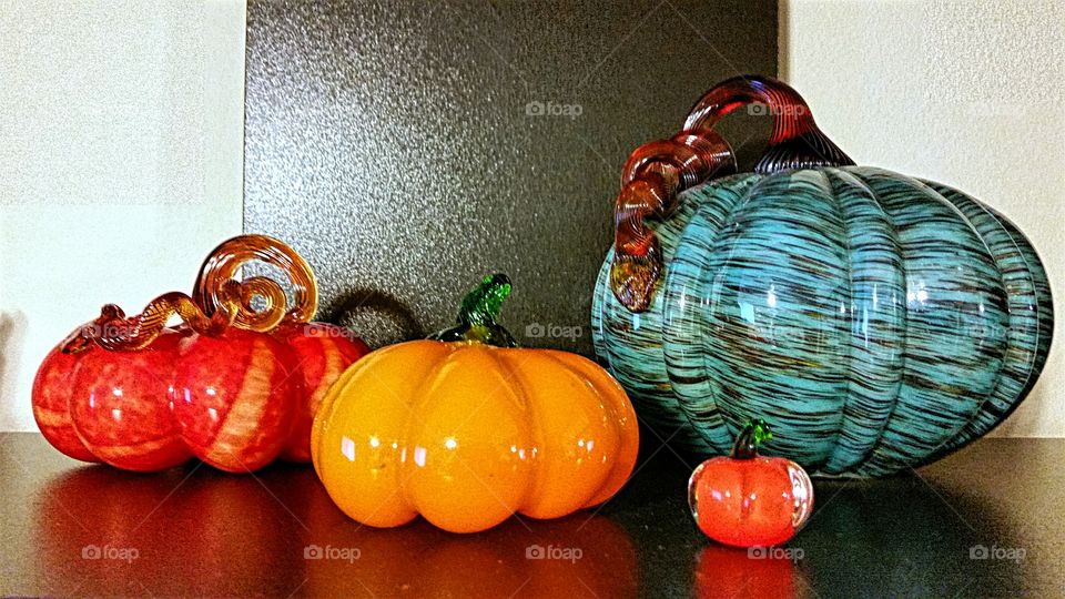 Glass Pumpkin Collection!