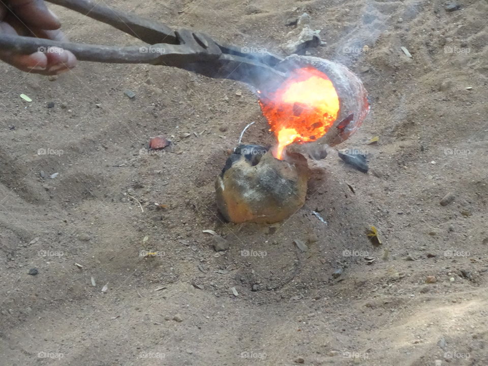 metal en fusion en inde du sud