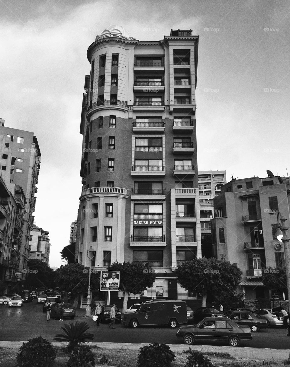Famous architecture in Alexandria 