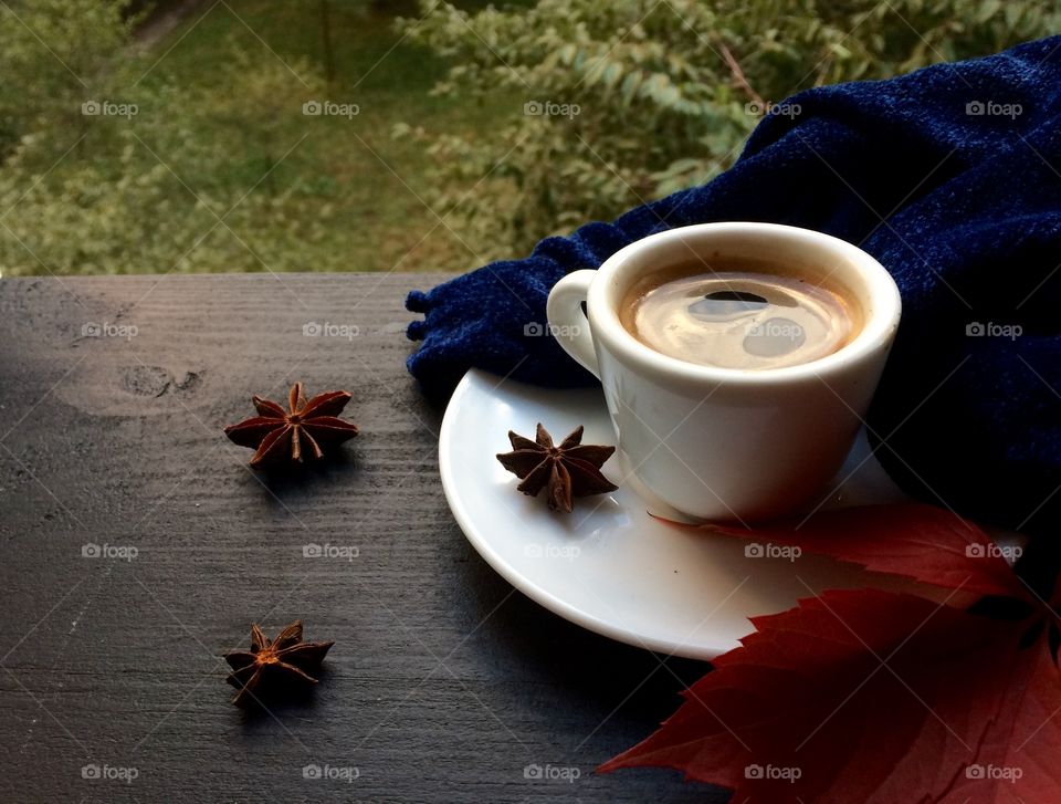 Autumn coffee