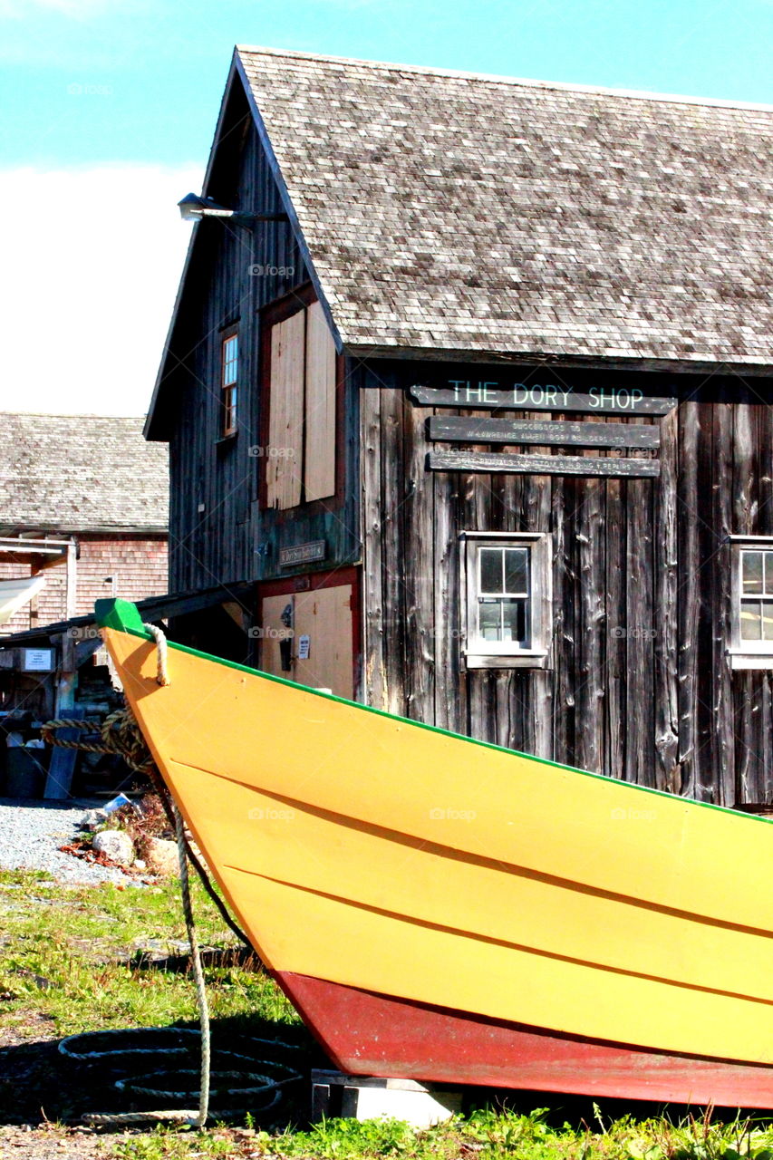 Dory in Lunenburg