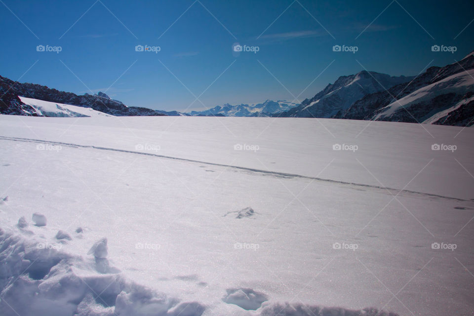 jungfrau snow landscape travel by cmosphotos