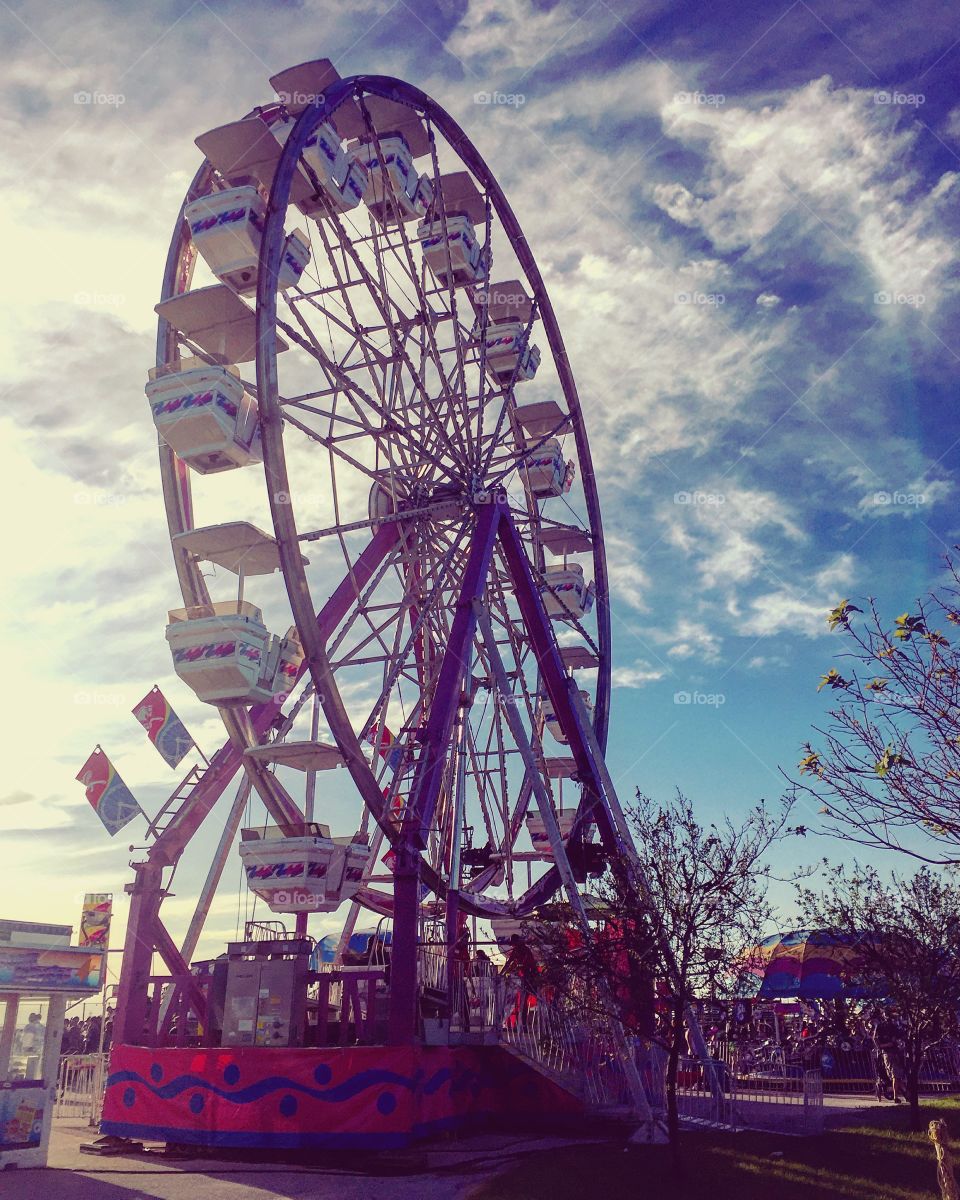 Ferris Wheel, Carousel, Carnival, Fairground, Entertainment