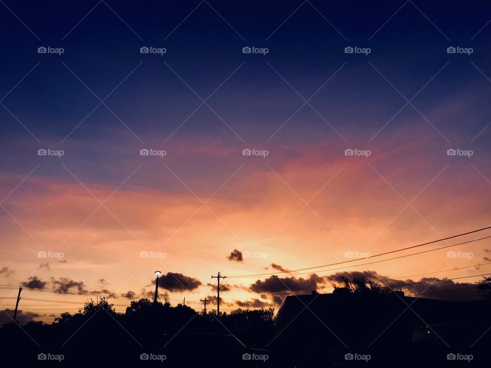 Wee hours of a Sunrise Morning Colours of Morning Blue, Pink, Orange, yellow will Blend to make for a Beautiful Day.  