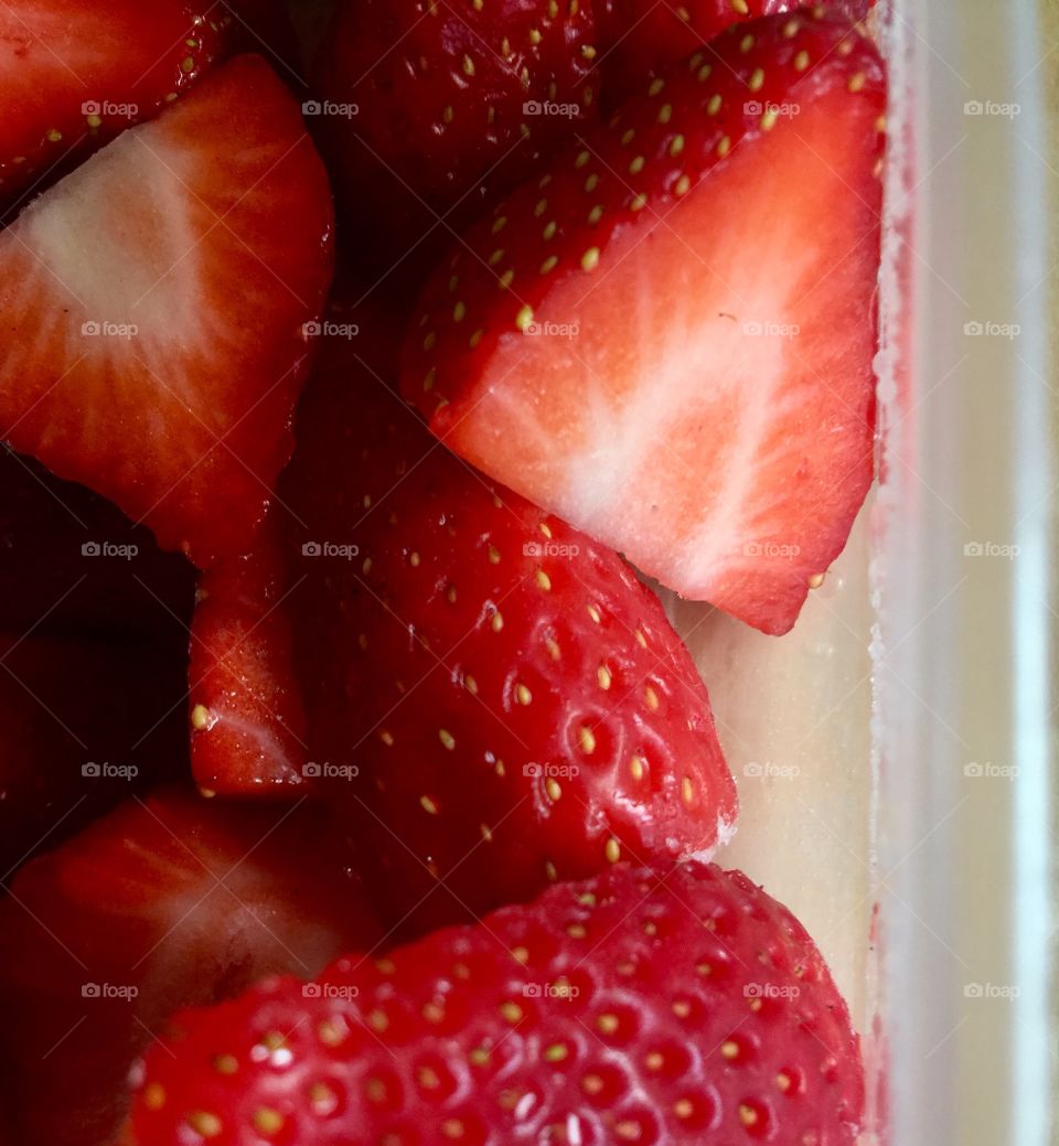 Frozen Strawberries 